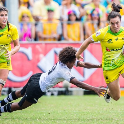 UQ graduate Emilee Cherry competing at the Rio Olympics. Credit: Karen Watson, ARU Media.